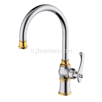 Brass Single Hole Kitchen Mixer Faucet na Pinintal